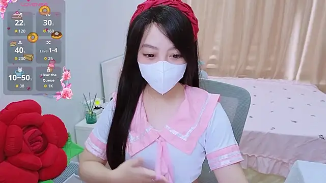 Snapshot of -MinaYoung- chatting on October 14, 8:06 am -MinaYoung- online show from October 14, 8:06 am
