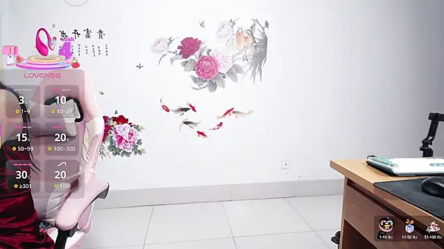 Snapshot of alinmeng chatting on October 1, 10:48 pm alinmeng online show from October 1, 10:48 pm