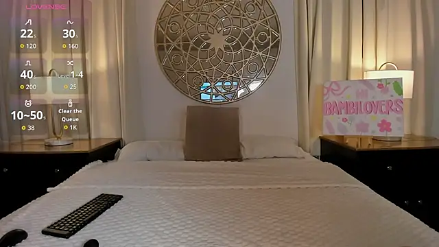 Bambi cutee online show from April 21, 11:28 am