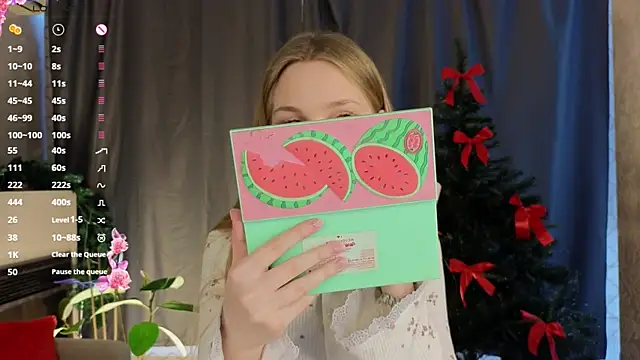 CindyGreen online show from December 2, 6:15 am