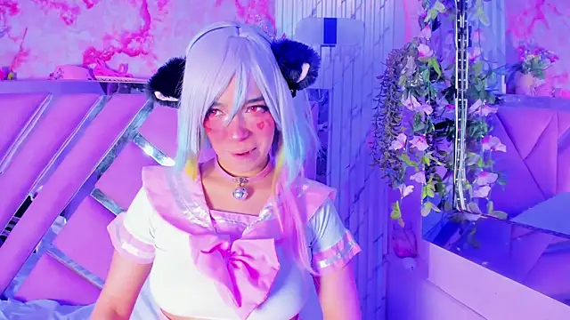 Snapshot of Akane_Hikari_ chatting on October 9, 5:11 am Akane Hikari online show from October 9, 5:11 am