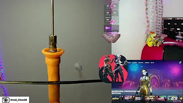 demi chan online show from April 21, 9:05 am