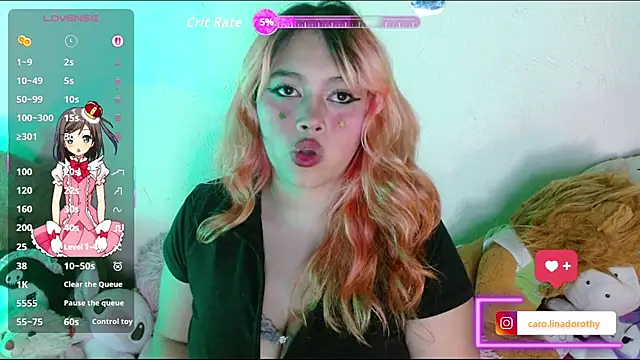 Snapshot of caro_lina20 chatting on September 30, 6:13 pm caro lina20 online show from September 30, 6:13 pm