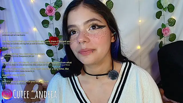 cutee andrea online show from April 28, 3:54 am