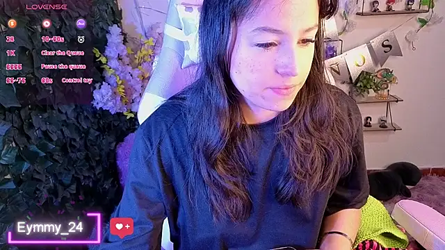 Eymmy 24 online show from April 26, 1:25 am