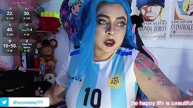 Lucycosplay777 online show from June 12, 10:29 pm