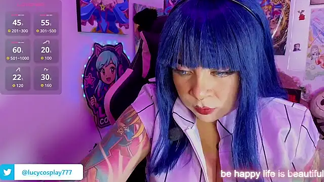 Lucycosplay777 online show from July 23, 7:11 pm
