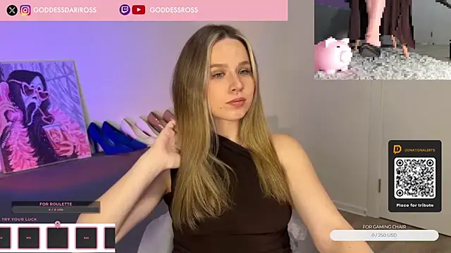 GoddessRoss online show from November 10, 6:14 pm