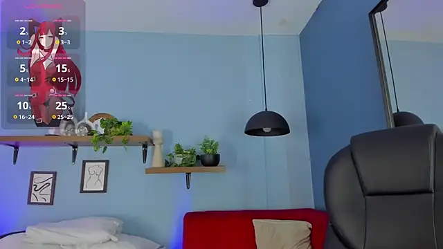 Cristalfoxy  online show from April 21, 8:05 pm