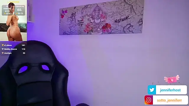 jennifer Scot online show from March 8, 2:04 am