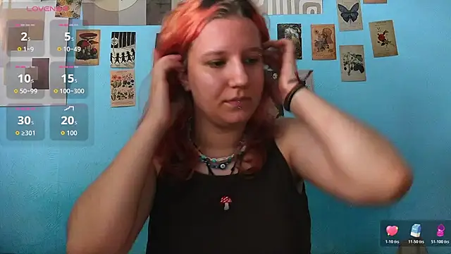 Hailey Foxy online show from July 25, 1:40 pm