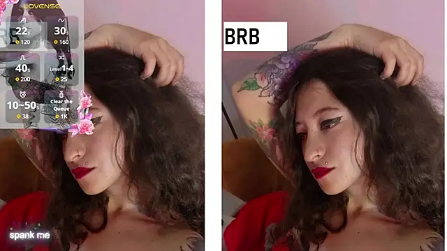 Roshhell1 online show from November 10, 8:20 am