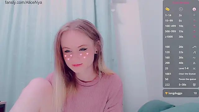 AliceNya cute online show from February 19, 5:29 am