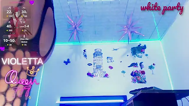 violettath online show from April 24, 4:04 am