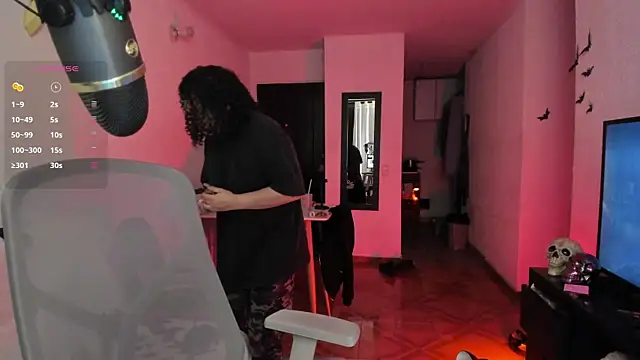 Snapshot of Chubby_Licius chatting on October 15, 2:47 am Chubby Licius online show from October 15, 2:47 am