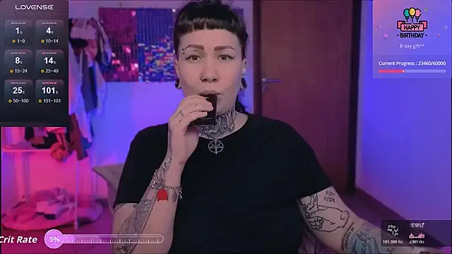 Senorita  Dakota online show from July 22, 10:44 pm