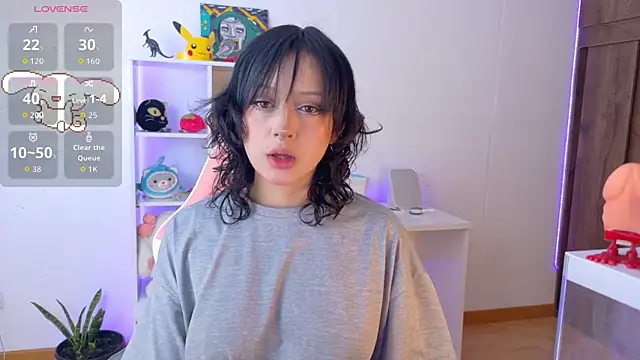 Snapshot of Sallie_Doll chatting on October 4, 1:28 pm Sallie Doll online show from October 4, 1:28 pm