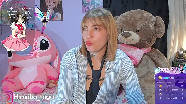 Himiiko toga online show from April 21, 1:42 am