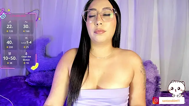 kim santana  online show from March 19, 4:28 am
