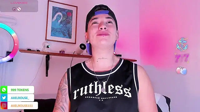 AxelRouse3 online show from June 11, 2:53 am