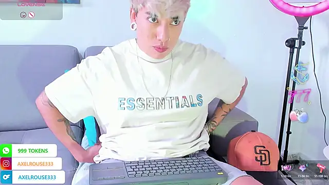 AxelRouse3 online show from April 28, 6:34 pm