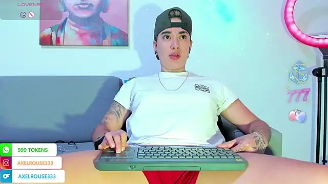 AxelRouse3 online show from April 22, 10:51 pm