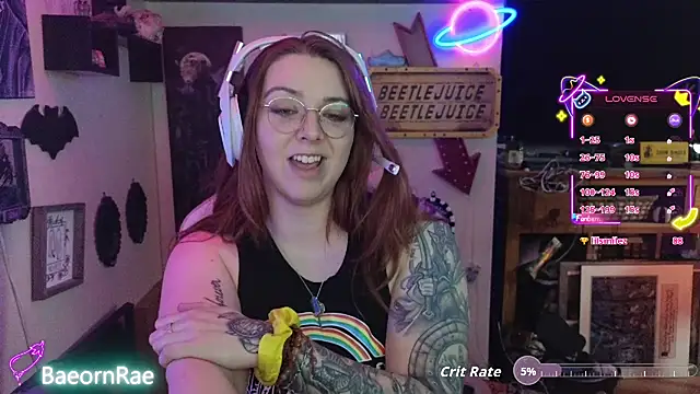 BaeornRae online show from April 28, 6:45 pm