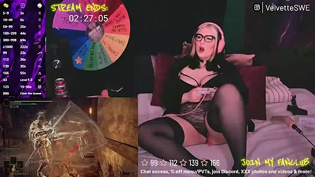 VelvetteSWE online show from June 19, 6:11 pm