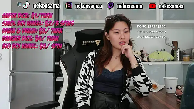 nekoxwaifu online show from April 26, 2:37 pm