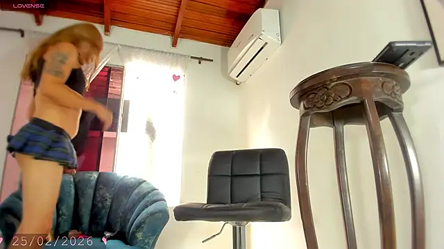 dulce y Jhoselin online show from February 25, 8:29 pm