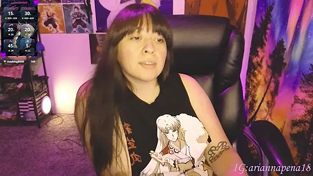 AriannaPenaxo online show from June 11, 3:03 am