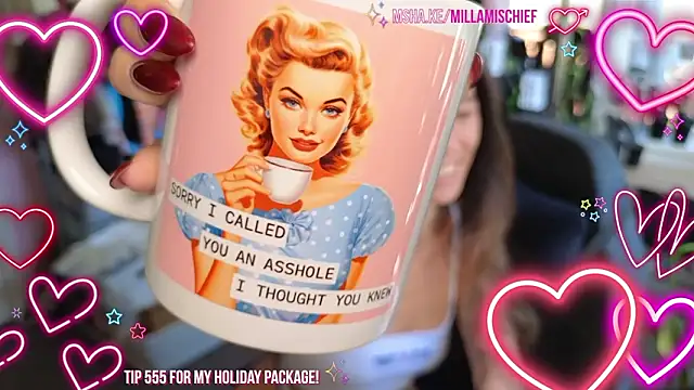 millamischief online show from February 8, 2:48 am