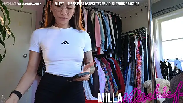 millamischief online show from July 27, 3:14 am