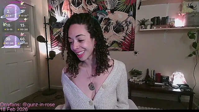 gunzinrose online show from February 19, 1:38 am