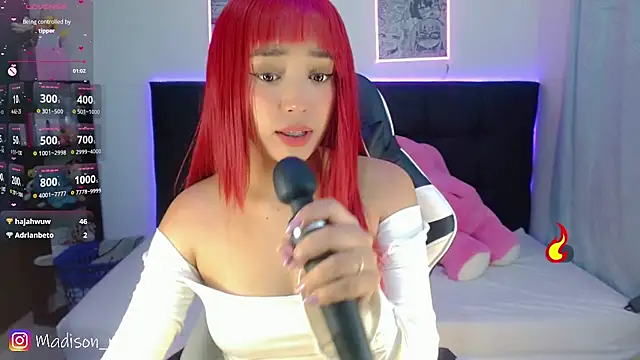 Madison Rossee online show from June 9, 11:15 pm