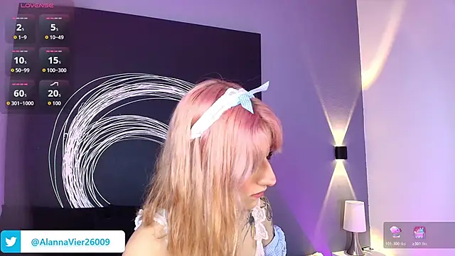 AlannaViera online show from April 23, 11:50 am