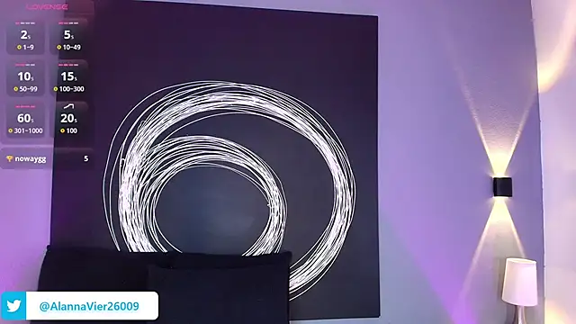 AlannaViera online show from April 23, 12:29 pm