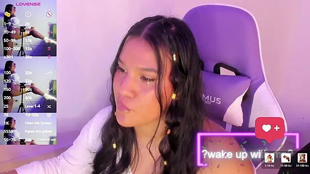 ZoeParcker online show from February 22, 11:49 pm