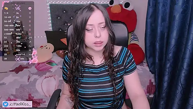 PixelKiss  online show from April 27, 10:01 am