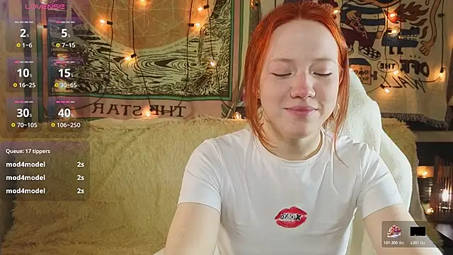 Sparky fox online show from April 10, 12:27 am