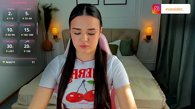 EvaRaider online show from April 26, 1:42 pm