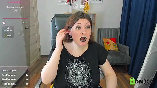 Black Black Rose online show from June 13, 3:15 am