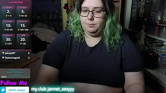 JannetPie online show from March 20, 1:32 am