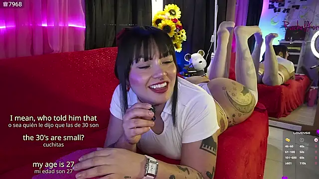 Snapshot of Rachellkors chatting on October 19, 10:06 am Rachellkors online show from October 19, 10:06 am
