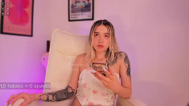  Tammara  online show from April 27, 8:17 pm