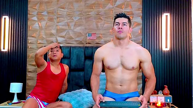 FelipeAndMarcello3 online show from July 4, 2:13 pm