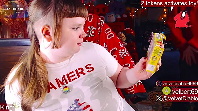 VelvetDiablo online show from November 12, 1:03 am