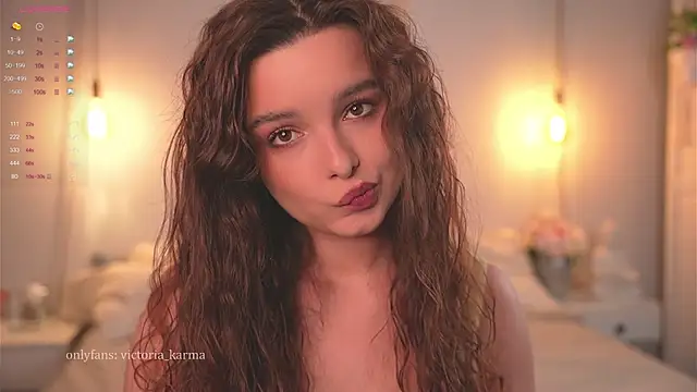 Snapshot of Victoria_Karma chatting on October 10, 2:55 pm Victoria Karma online show from October 10, 2:55 pm