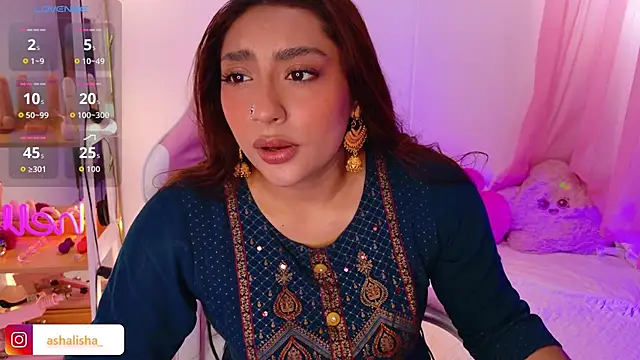Snapshot of ashalisha chatting on October 17, 4:10 pm ashalisha online show from October 17, 4:10 pm