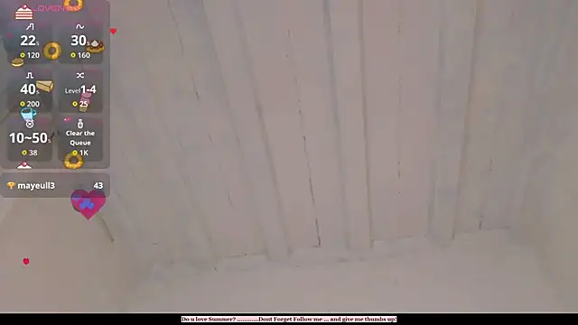 Summer XO online show from October 16, 12:35 am